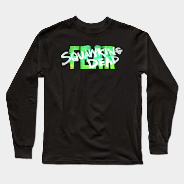 FearTWD Season 8A LOGO Long Sleeve T-Shirt by SQUAWKING DEAD